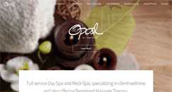 Desktop Screenshot of opalspa.ca